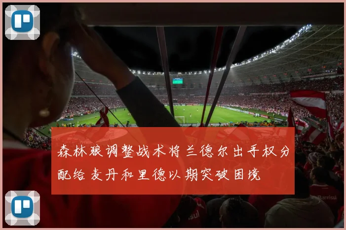 森林狼调整战术将兰德尔出手权分配给麦丹和里德以期突破困境