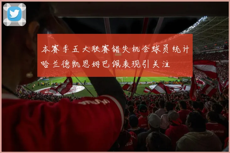 本赛季五大联赛错失机会球员统计哈兰德凯恩姆巴佩表现引关注